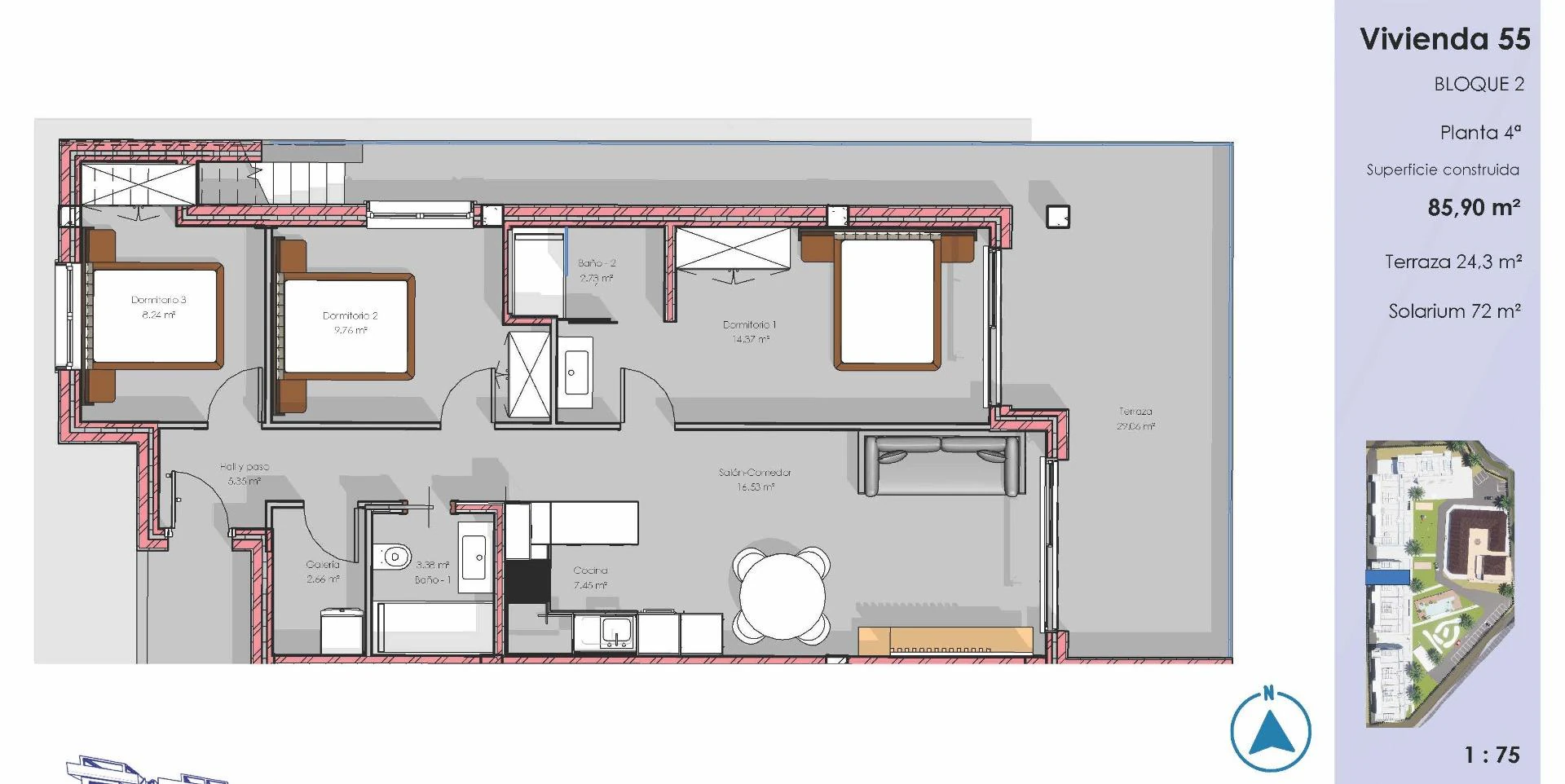 Appartement à la vente à Guardamar Del Segura