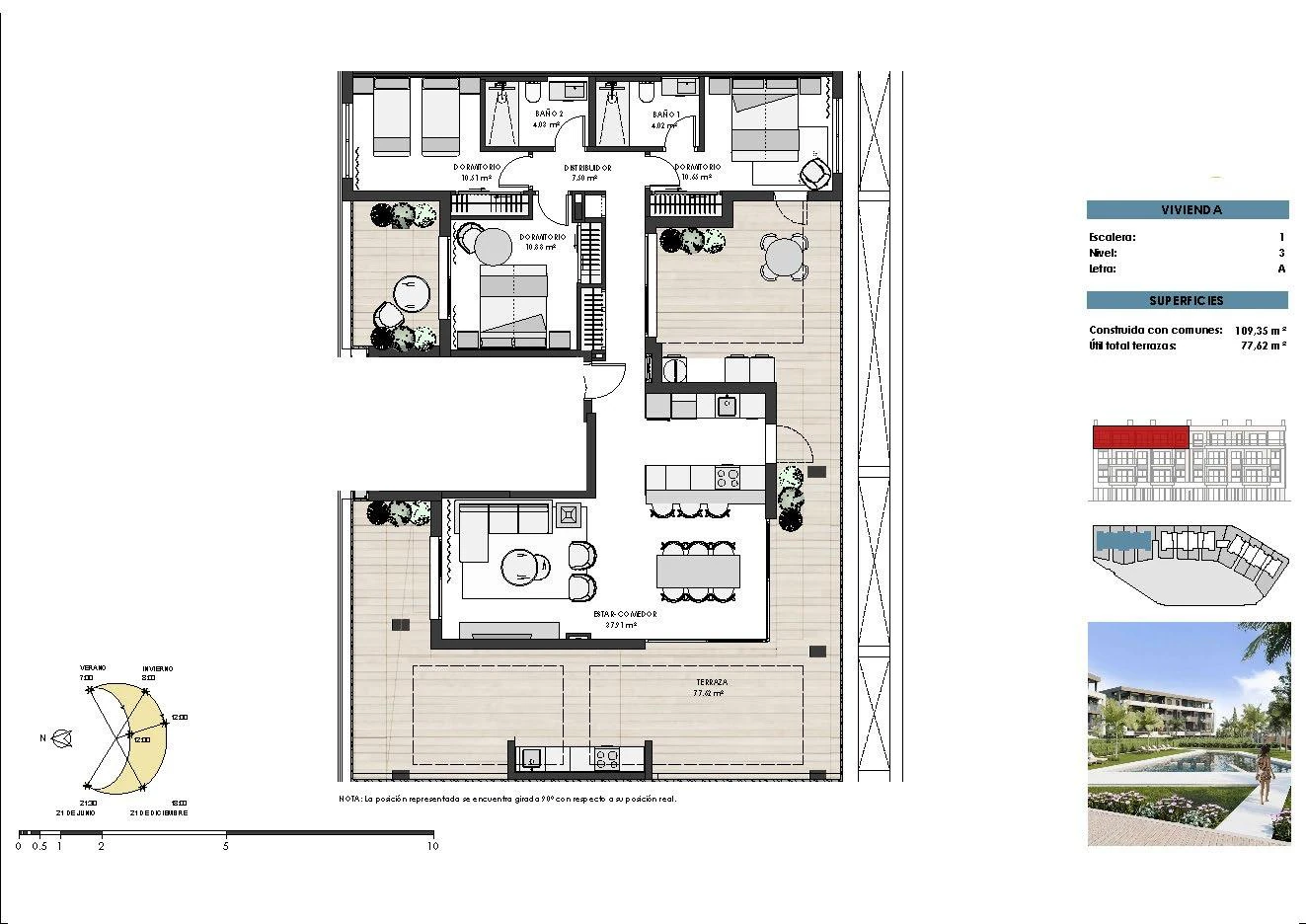 Apartment for sale in Torre Pacheco