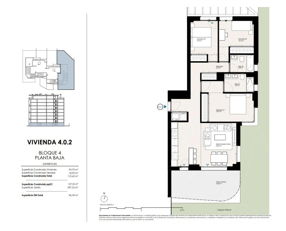 Apartment for sale in Villajoyosa