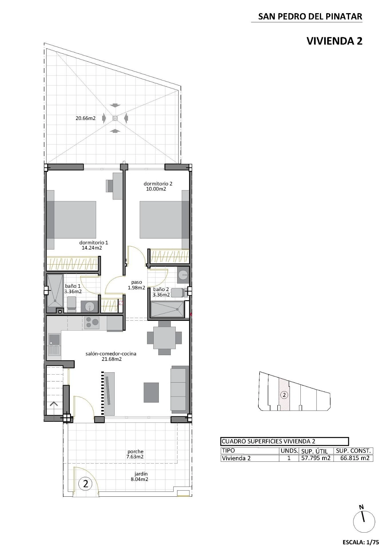 Maison jumelée à la vente à San Pedro Del Pinatar