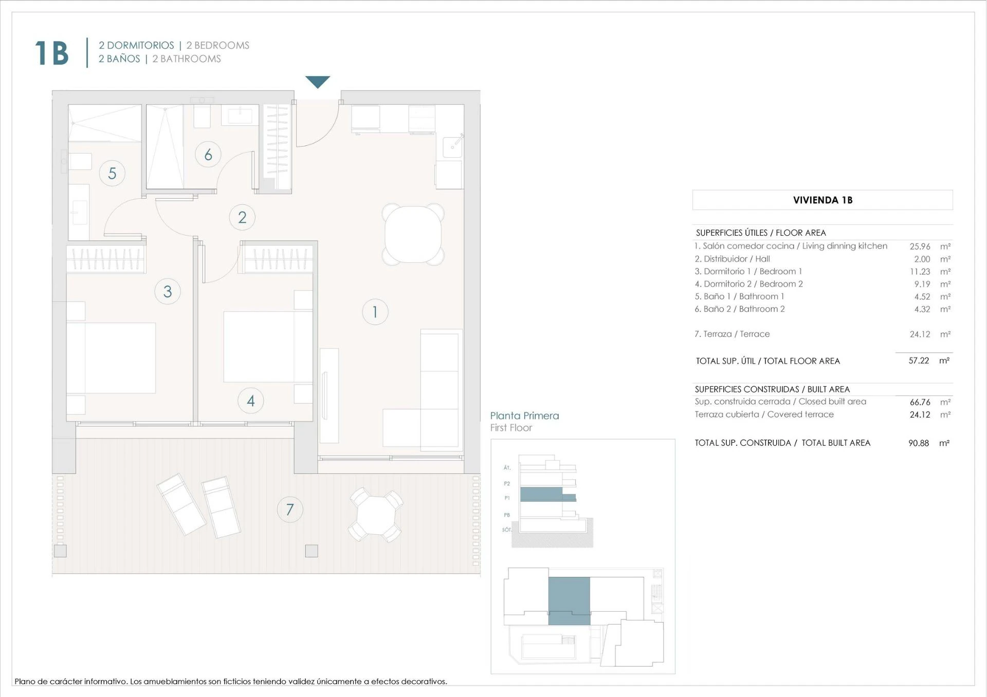 Apartment zum verkauf in Benijofar