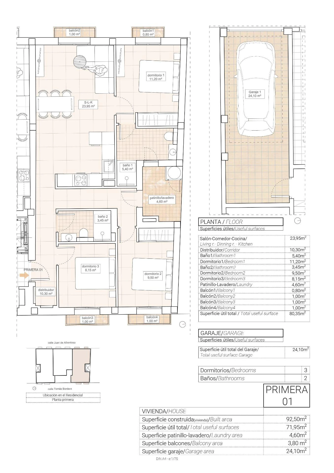 Apartment zum verkauf in Hondón De Las Nieves