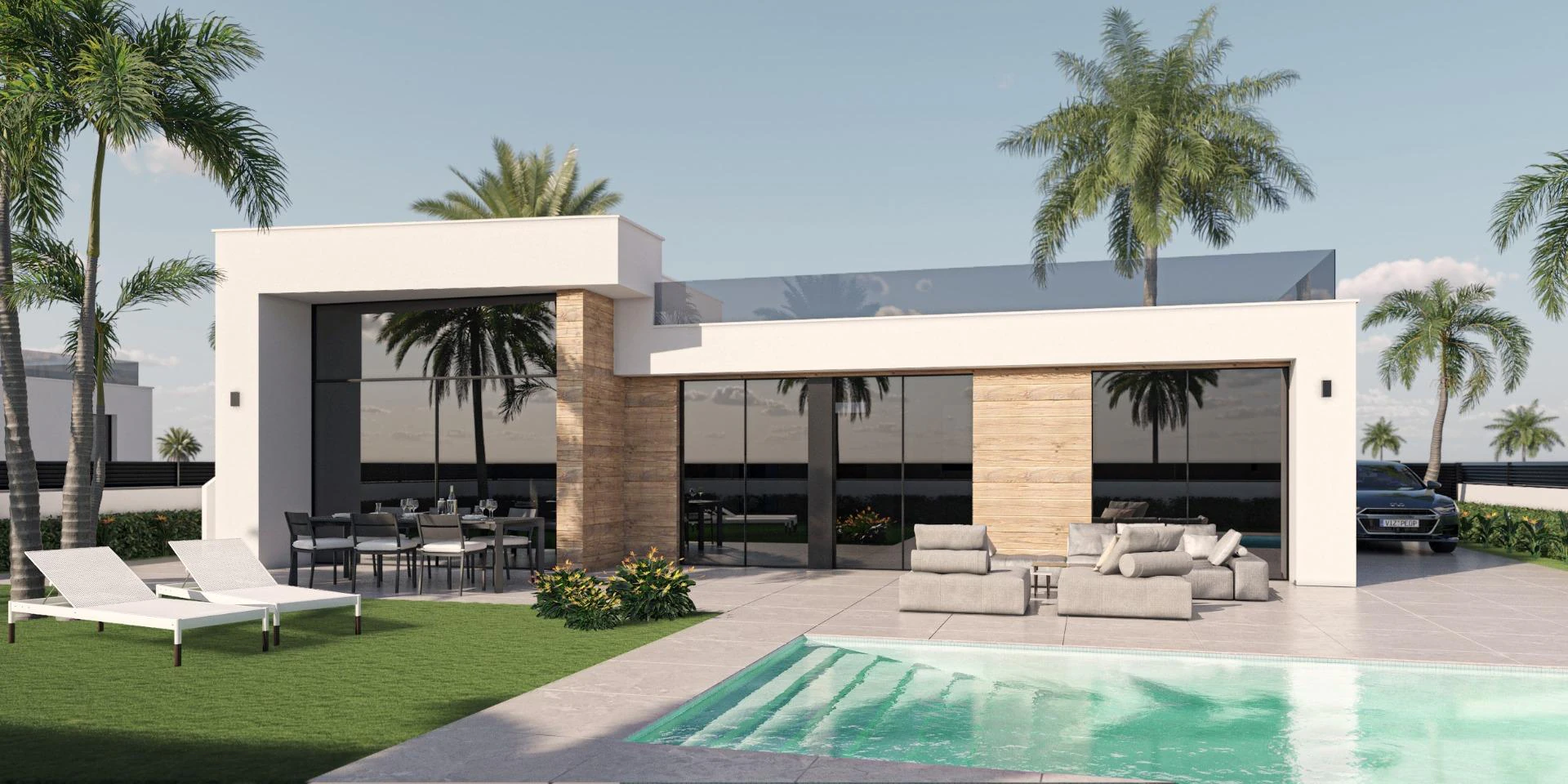 Villa till försäljning i Alhama De Murcia
