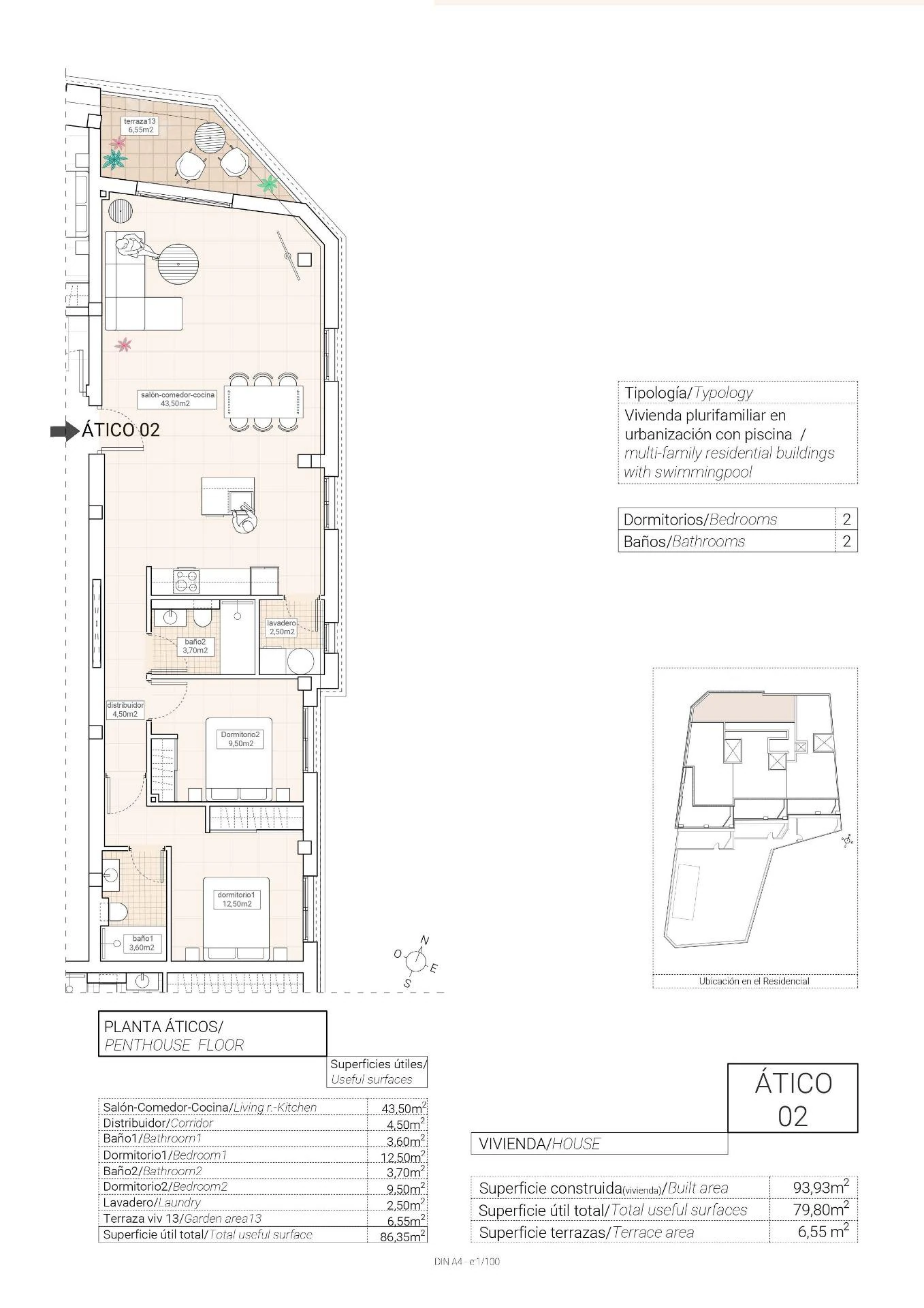 Apartment zum verkauf in Hondón De Las Nieves