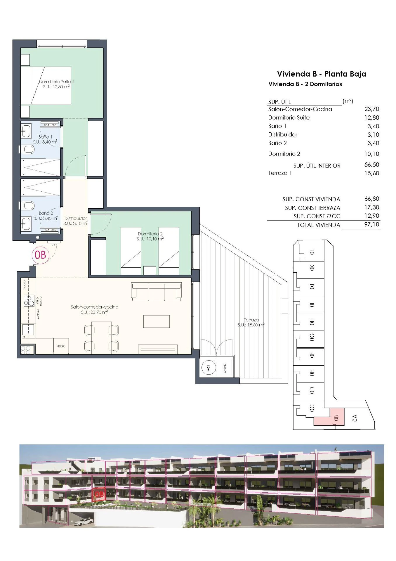 Apartment zum verkauf in Benijofar