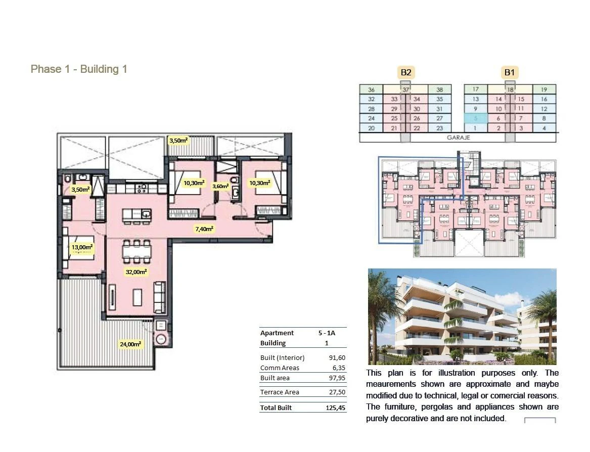 Apartment for sale in Torre Pacheco