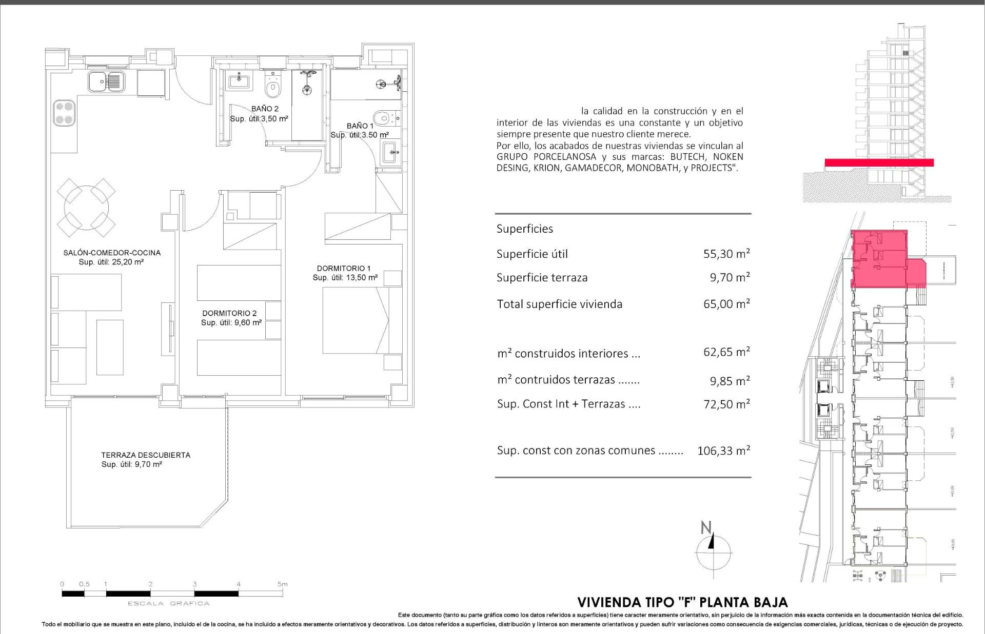 Apartment for sale in Villajoyosa