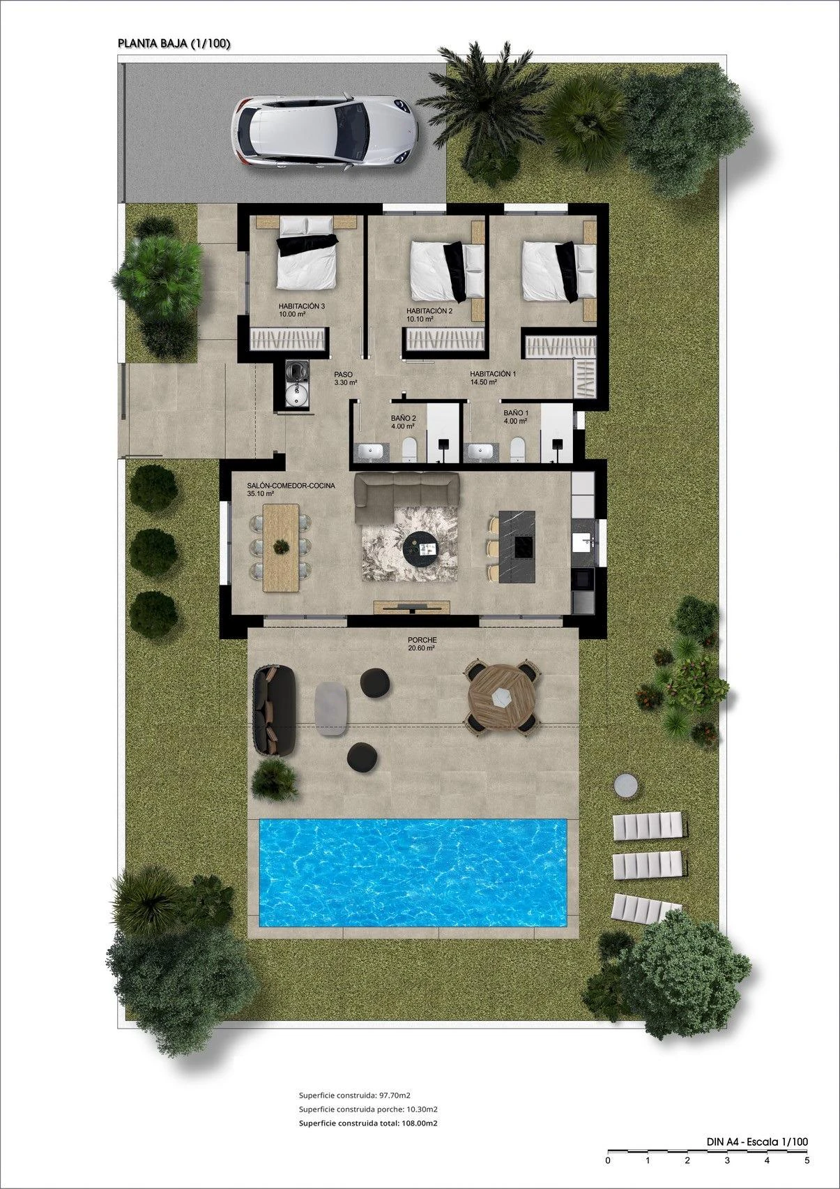 Villa te verkoop in Hondón De Las Nieves