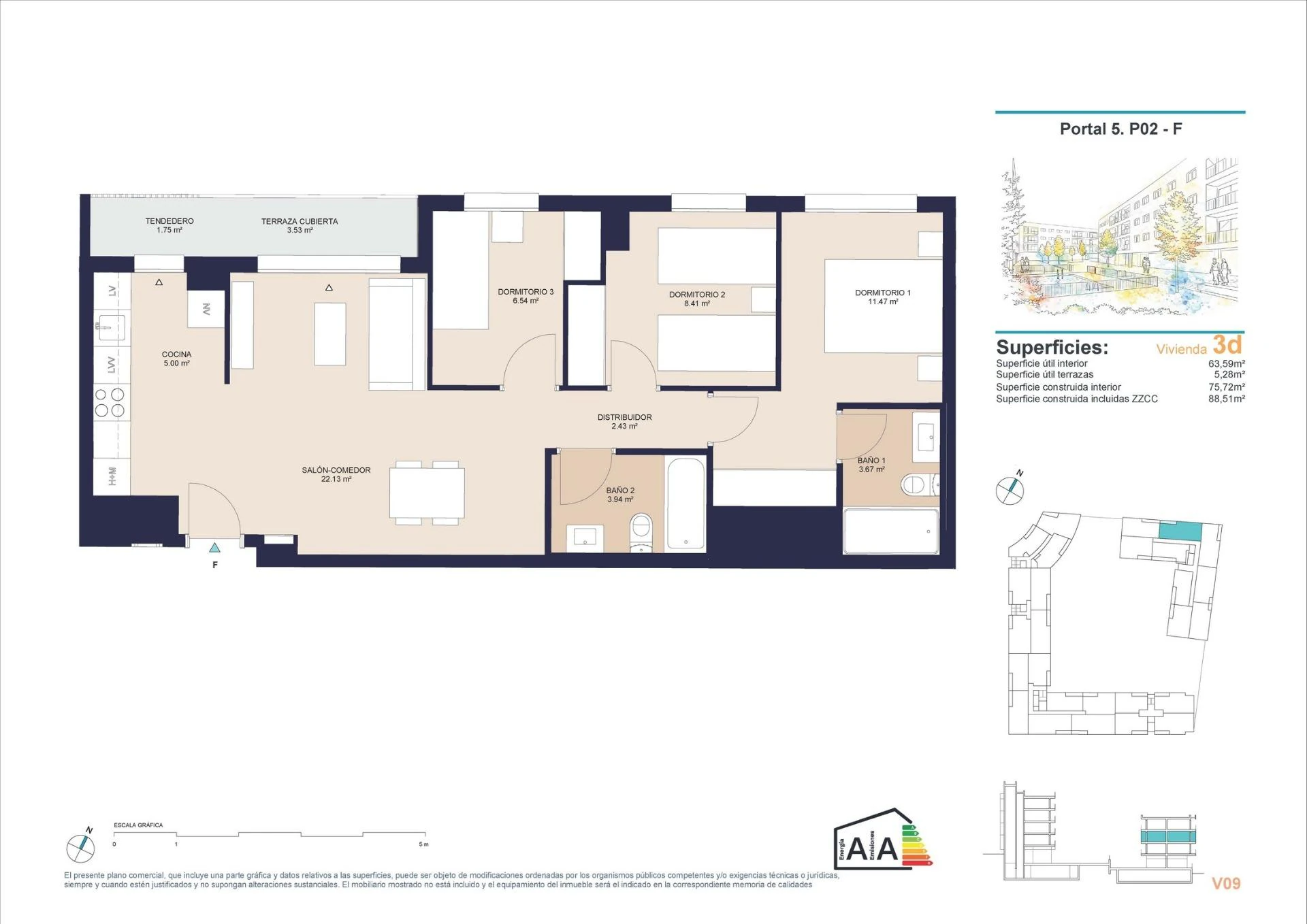Apartment for sale in Alicante