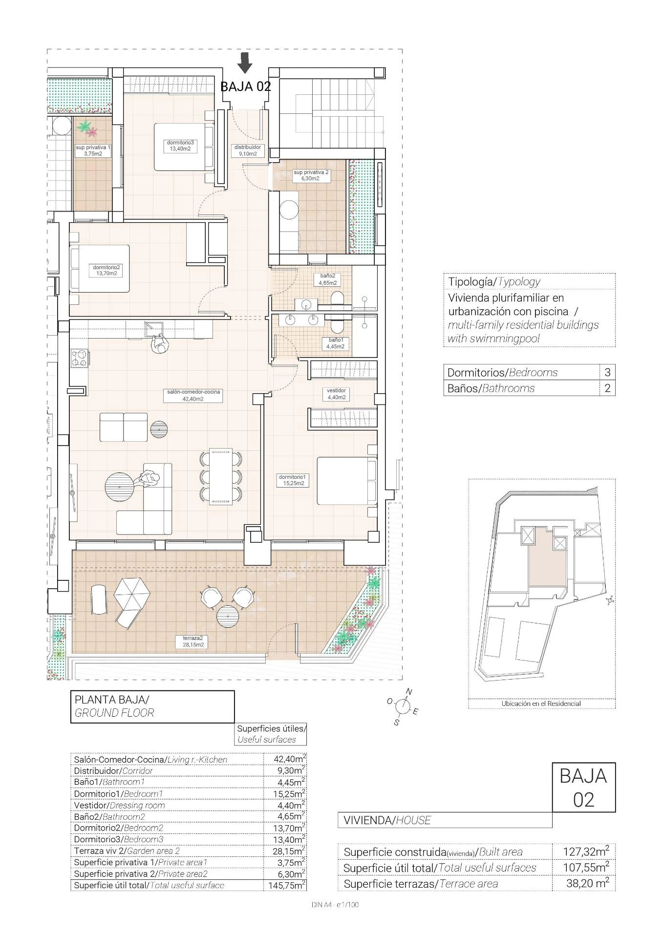 Apartment zum verkauf in Hondón De Las Nieves
