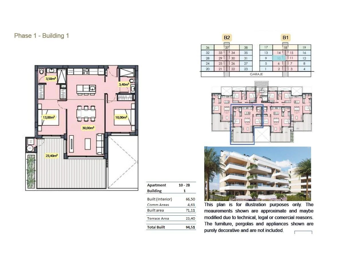 Apartment for sale in Torre Pacheco