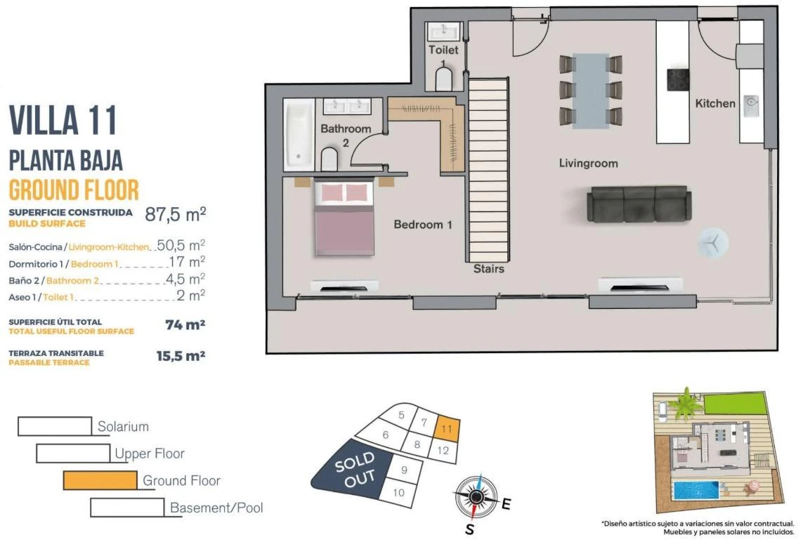 Villa for sale in Finestrat