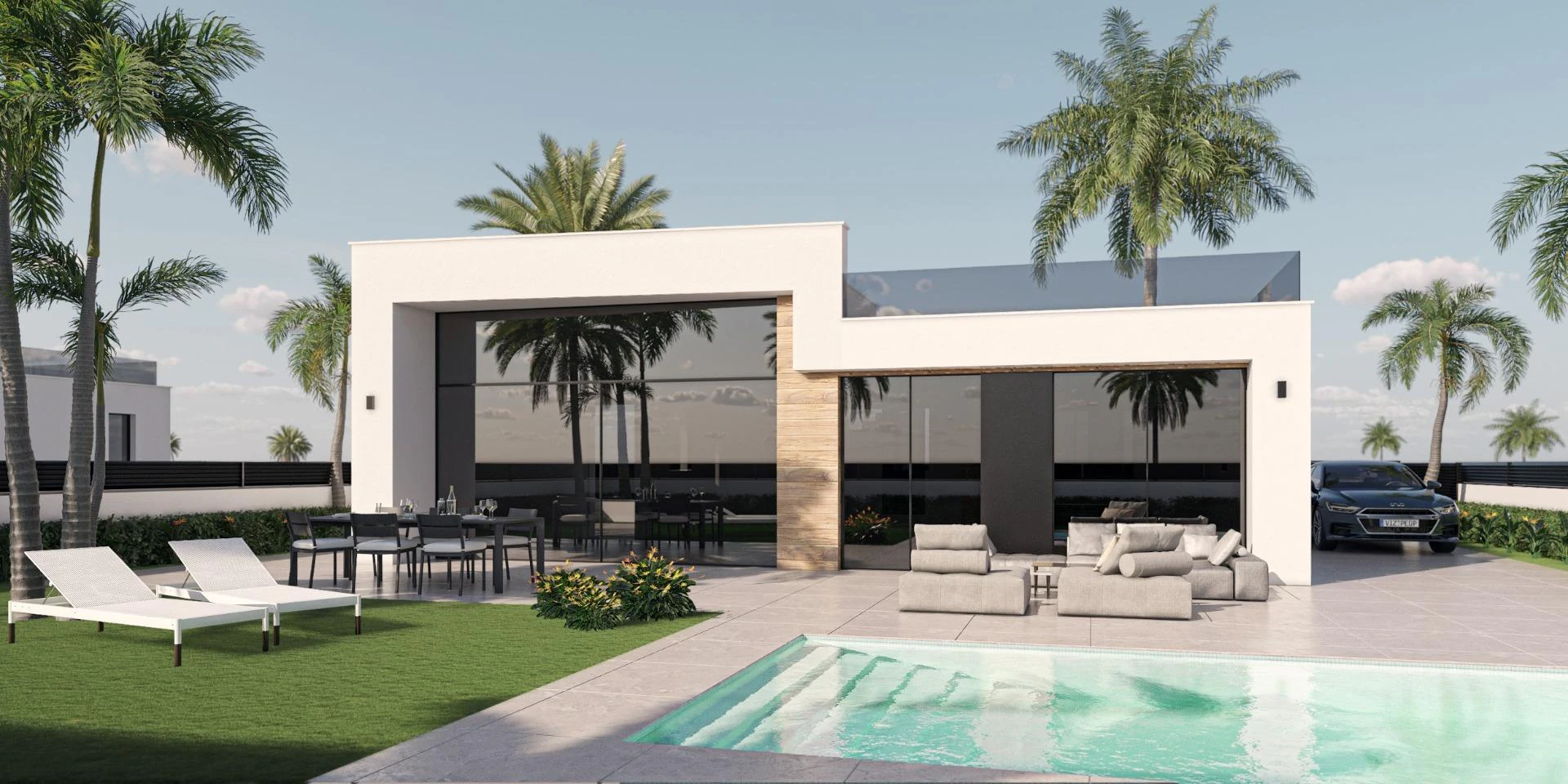 Villa till försäljning i Alhama De Murcia