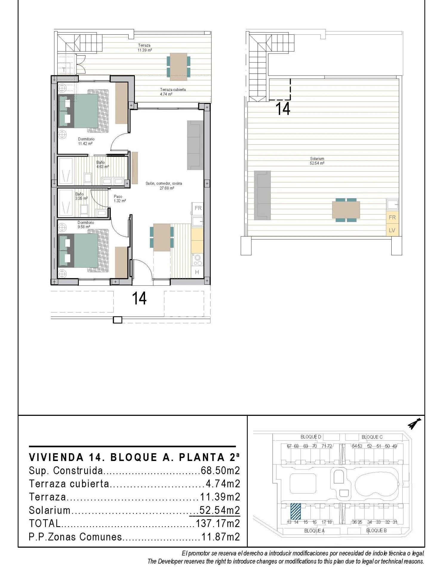 Apartment for sale in Torre Pacheco