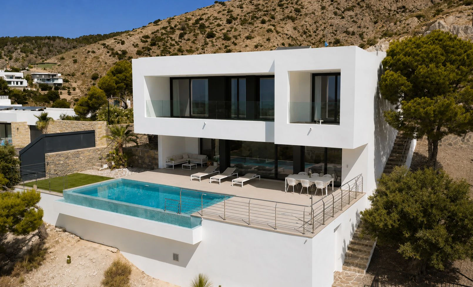 Eksepsjonell luksusvilla med ekstraordinær havutsikt i Paradiso – Monterico, Altea