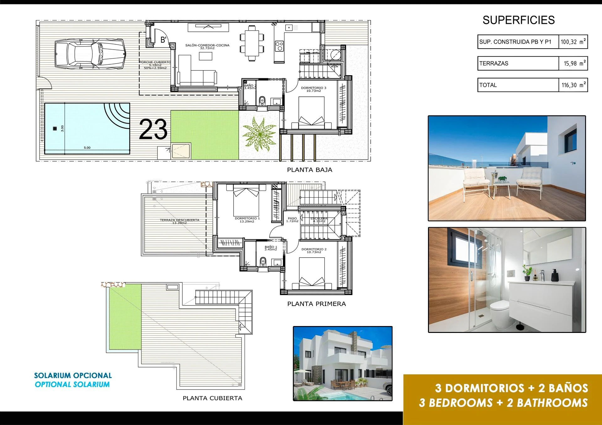 Villa til salg i Orihuela