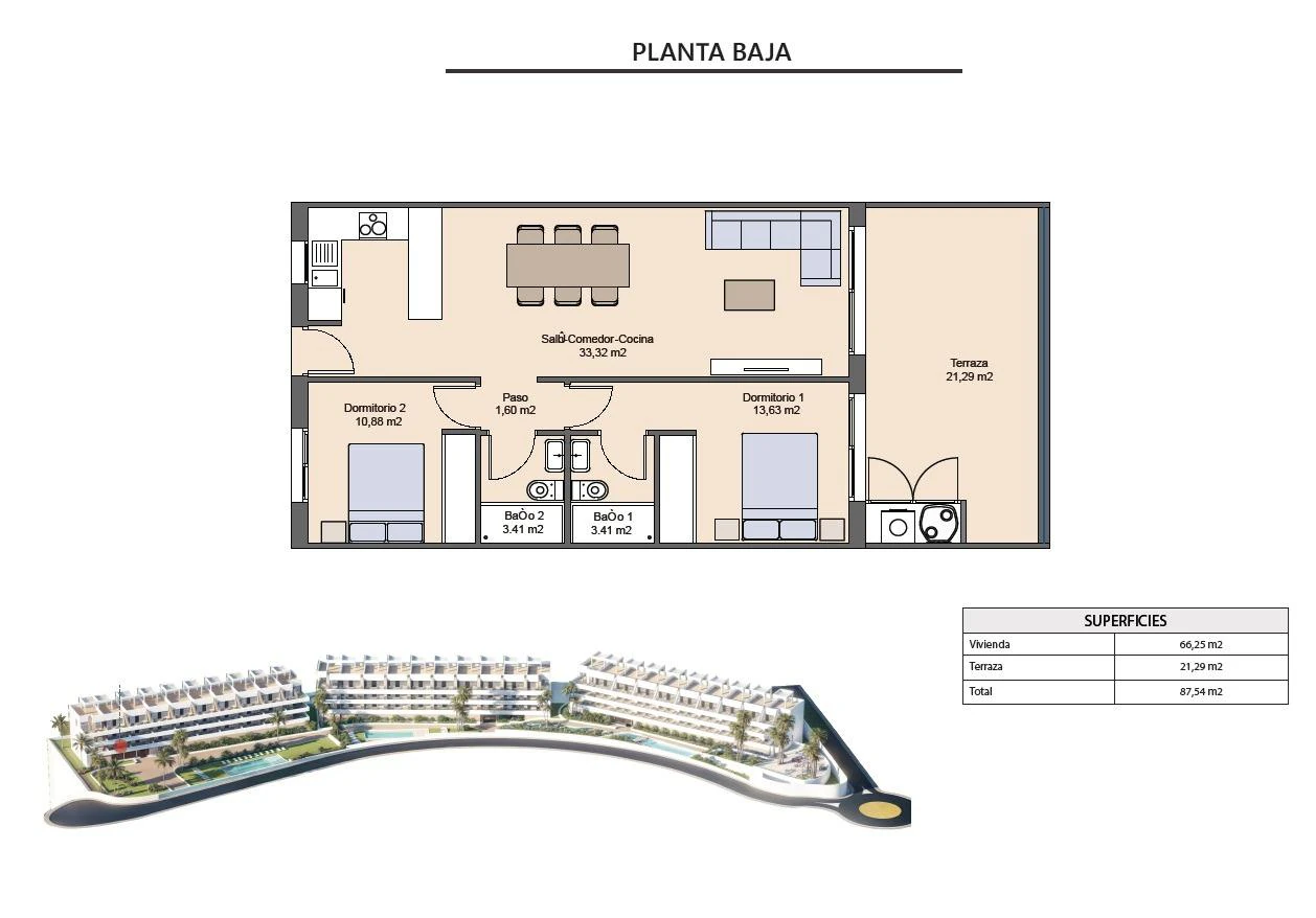 Appartamento in vendita a Finestrat