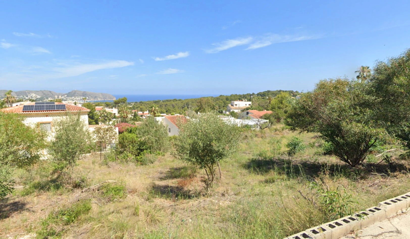 Terrain à la vente à Moraira