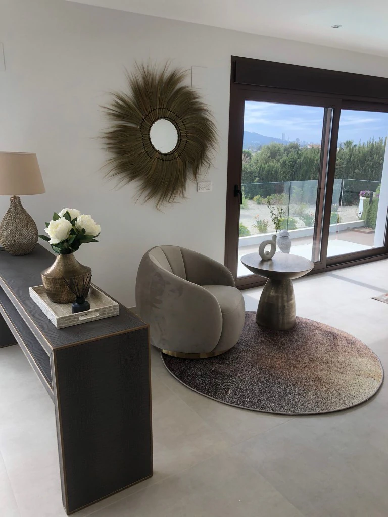 Moderne finca med stor tomt i Altea, havutsikt!