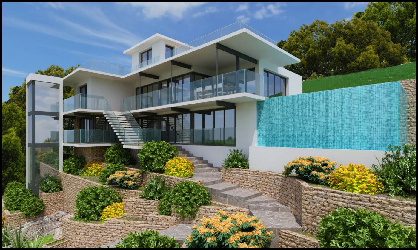 Villa De Lujo til salg i Benidorm, Alicante