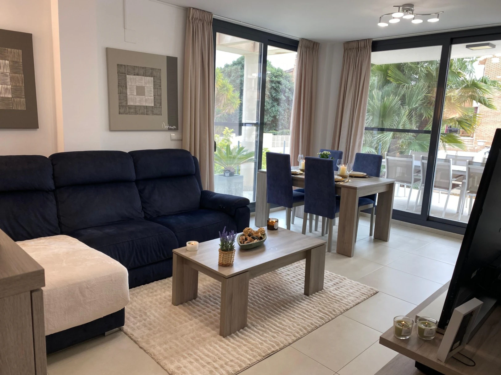Moderne villa med havutsikt og privat svømmebasseng i Coloma, La Nucía