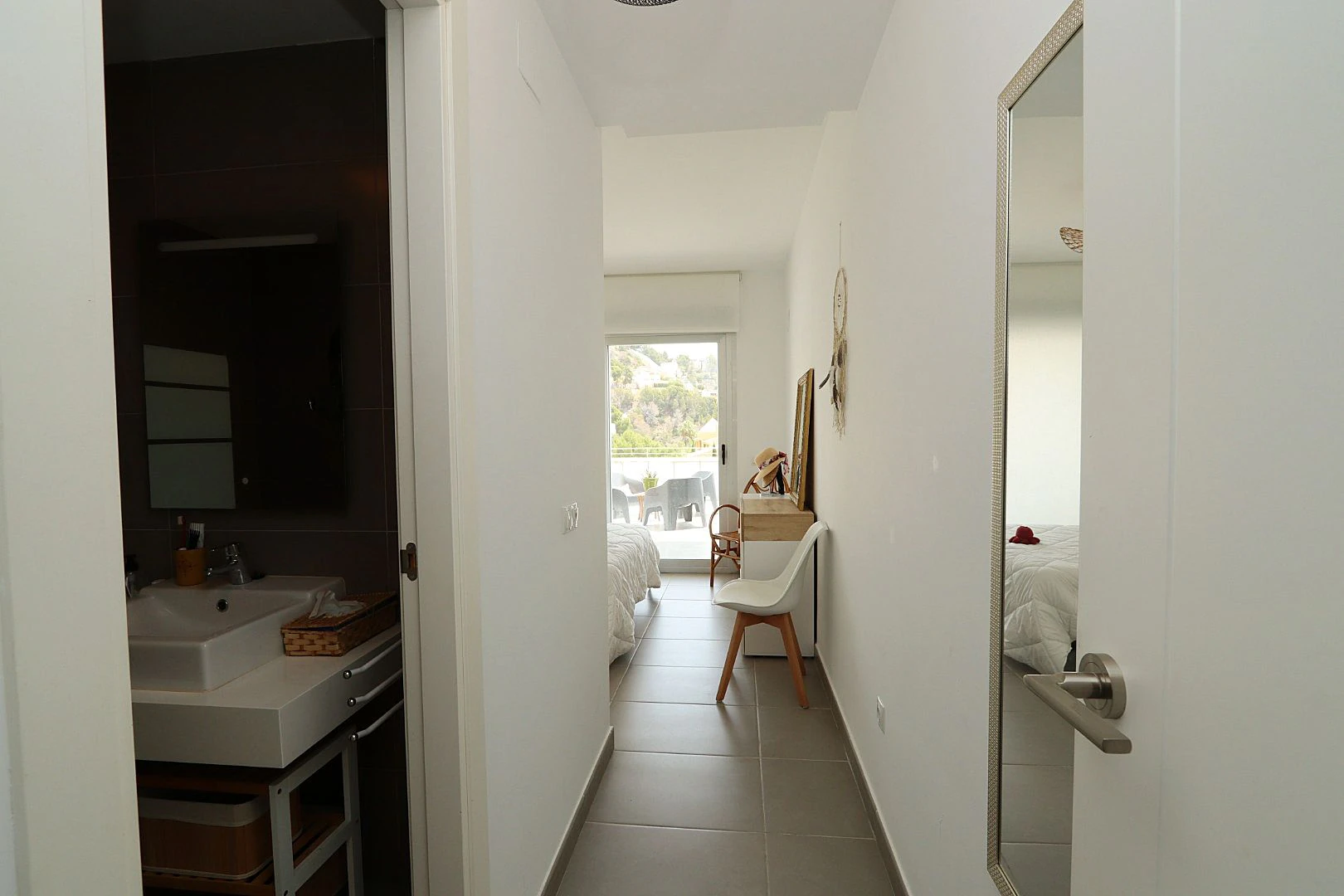 Apartment with sea views in Sol Marina, Altea. With pool, situated in a natural setting