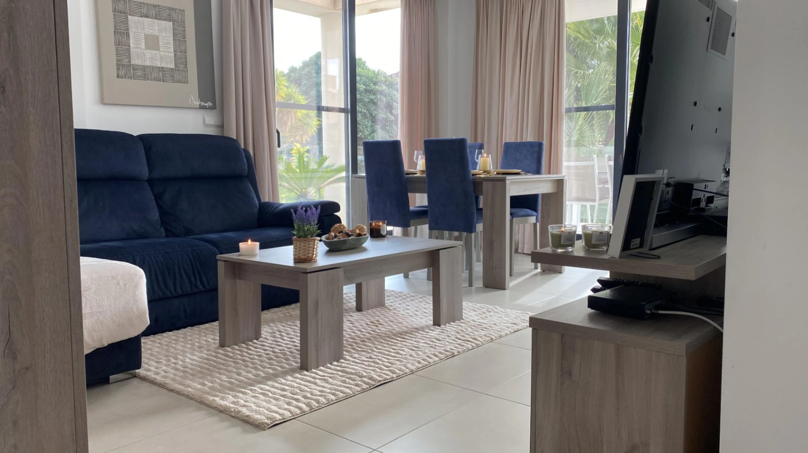 Moderne villa med havutsikt og privat svømmebasseng i Coloma, La Nucía