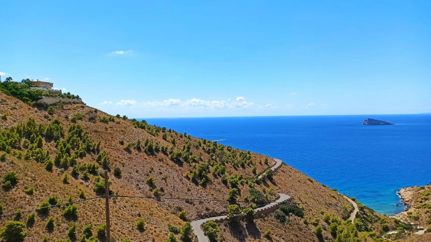 Villa første linje i Benidorm til salgs - Villa Del Mar.