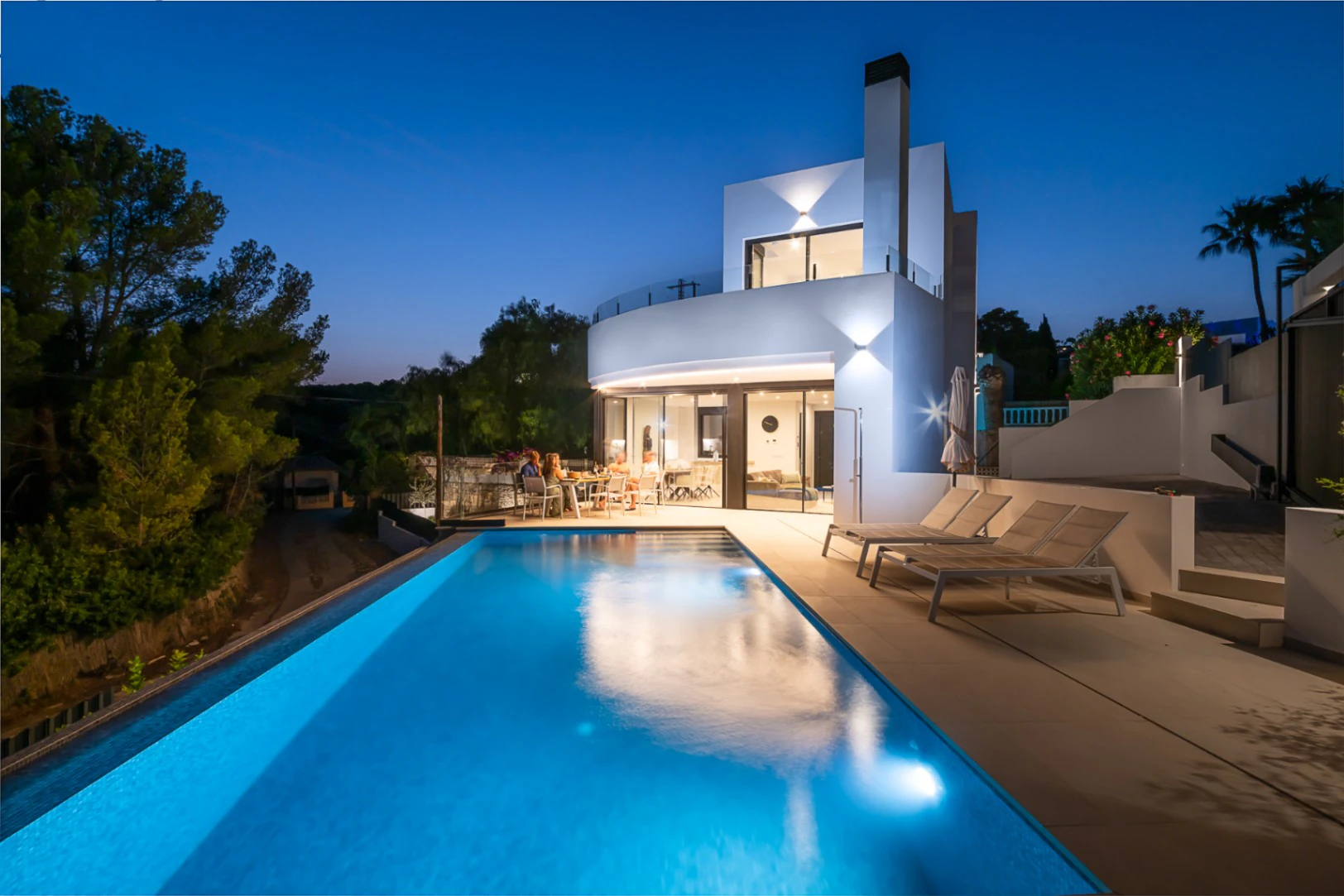 Exclusive Mediterranean villa with sea views in La Fustera - Benissa