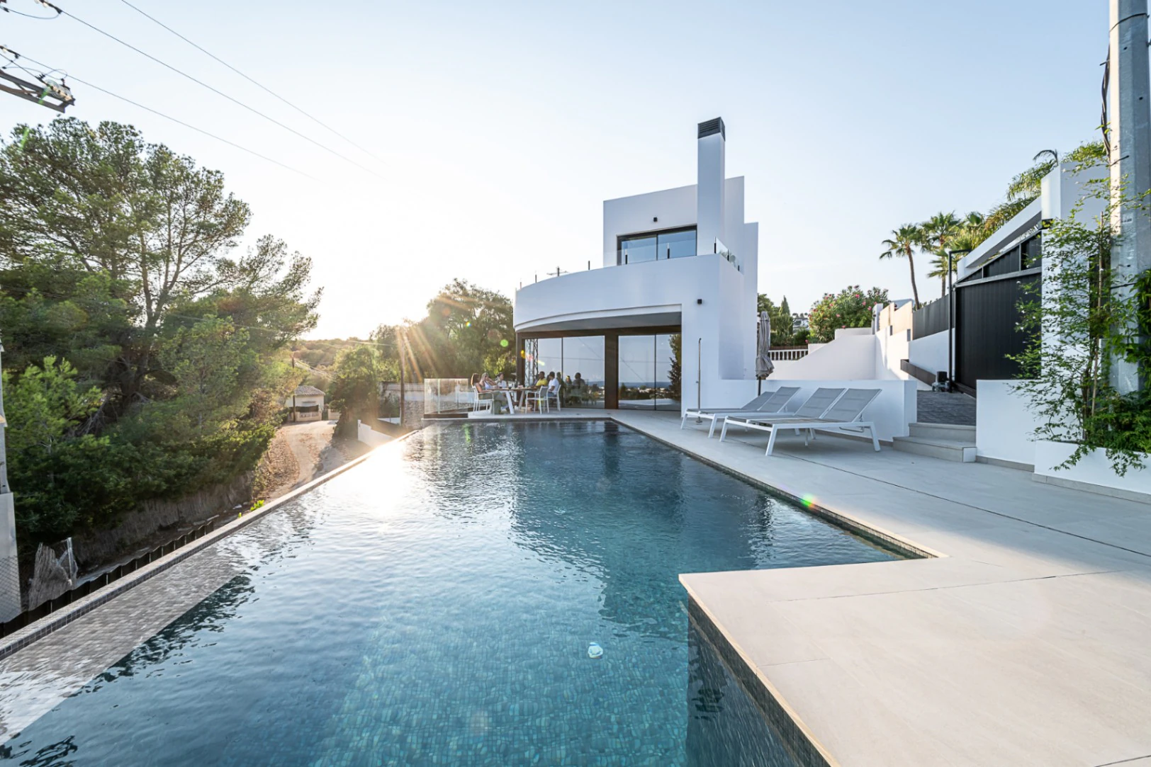 Exclusive Mediterranean villa with sea views in La Fustera - Benissa