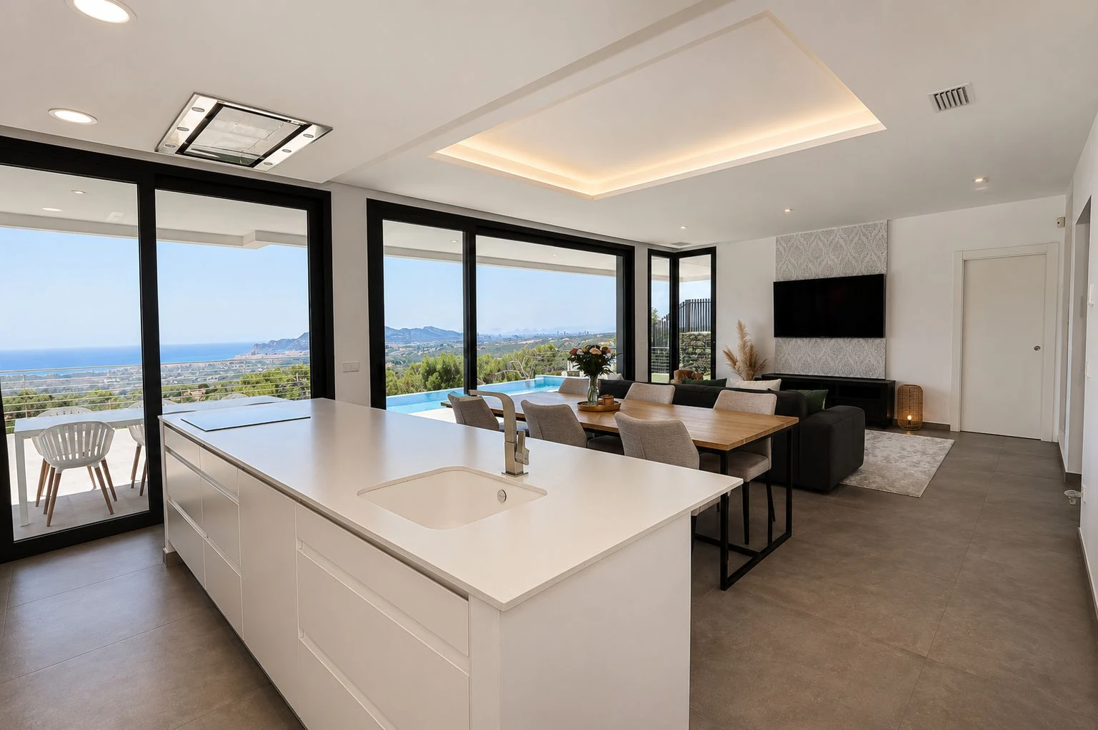Uitzonderlijke luxe villa met indrukwekkend uitzicht op zee in Paradiso – Monterico, Altea
