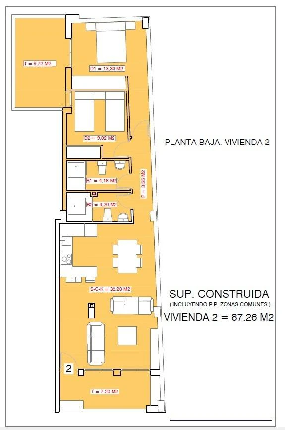 Apartment for sale in Torrevieja