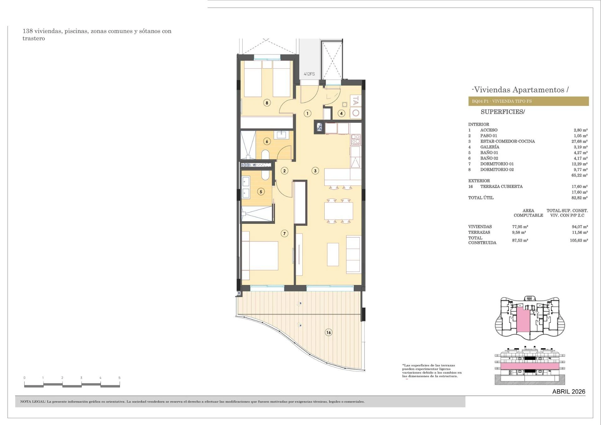 Apartment for sale in Finestrat