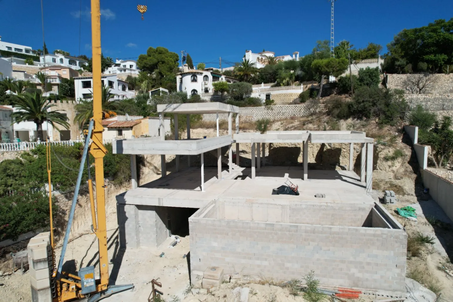 Im Bau: moderne Villa zu verkaufen in Benissa – San Jaime