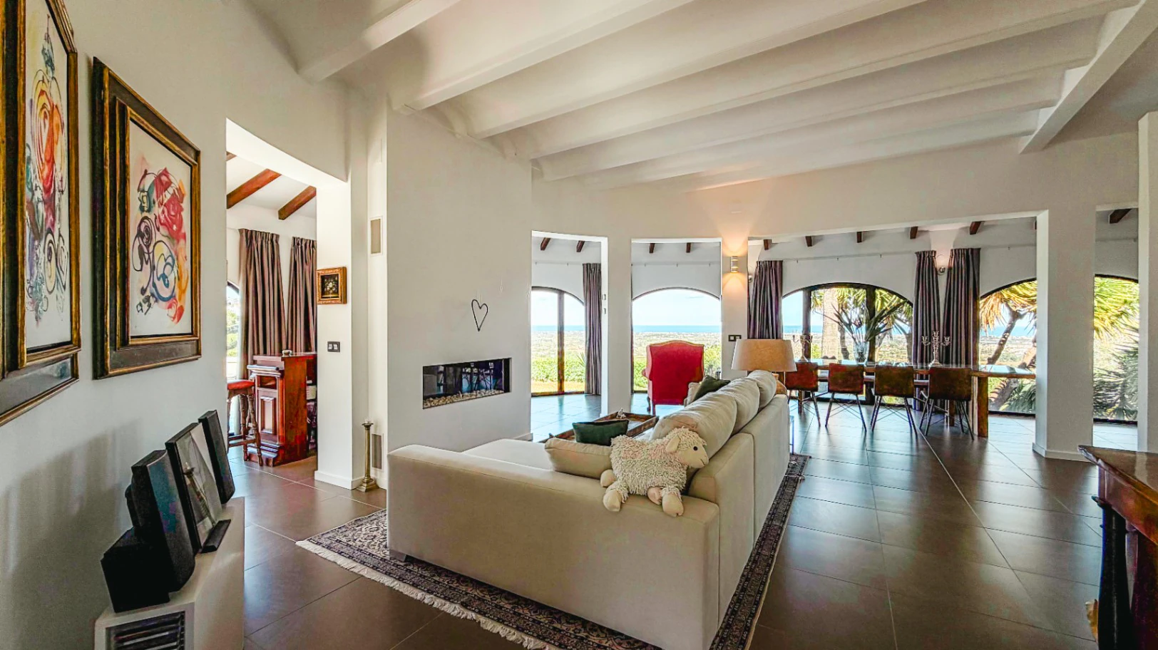 Elegant villa with panoramic sea views for sale in la Sella Golf Resort, Costa Blanca