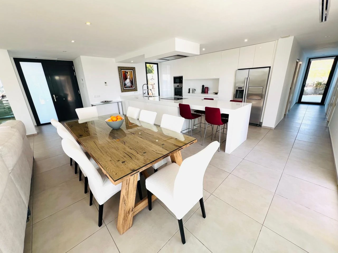 Amplia villa contemporánea con vistas al mar y a la montaña en venta en La Sella Golf Resort, Pedreguer, Costa Blanca.