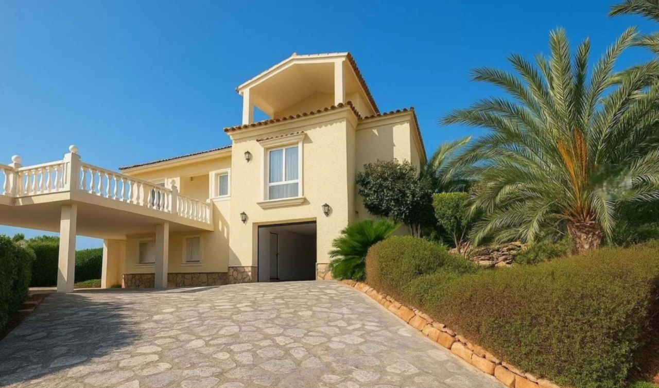 BP-747226 - Attractive villa with sea and mountain views in the Sella Golf Resort, Pedreguer, Costa Blanca.