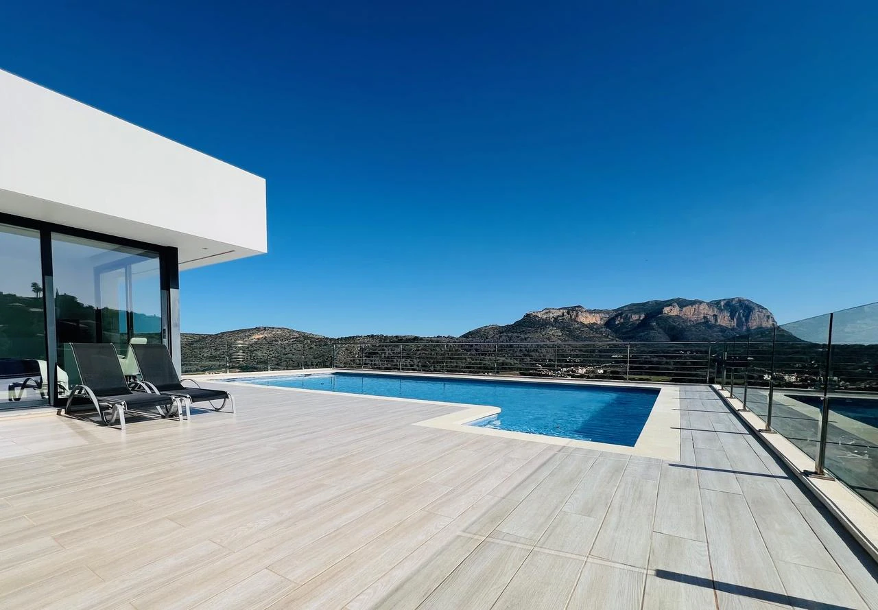 BP-721526 - Ample contemporary villa with sea and mountain views for salea in La Sella Golf Resort, Pedreguer, Costa Blanca