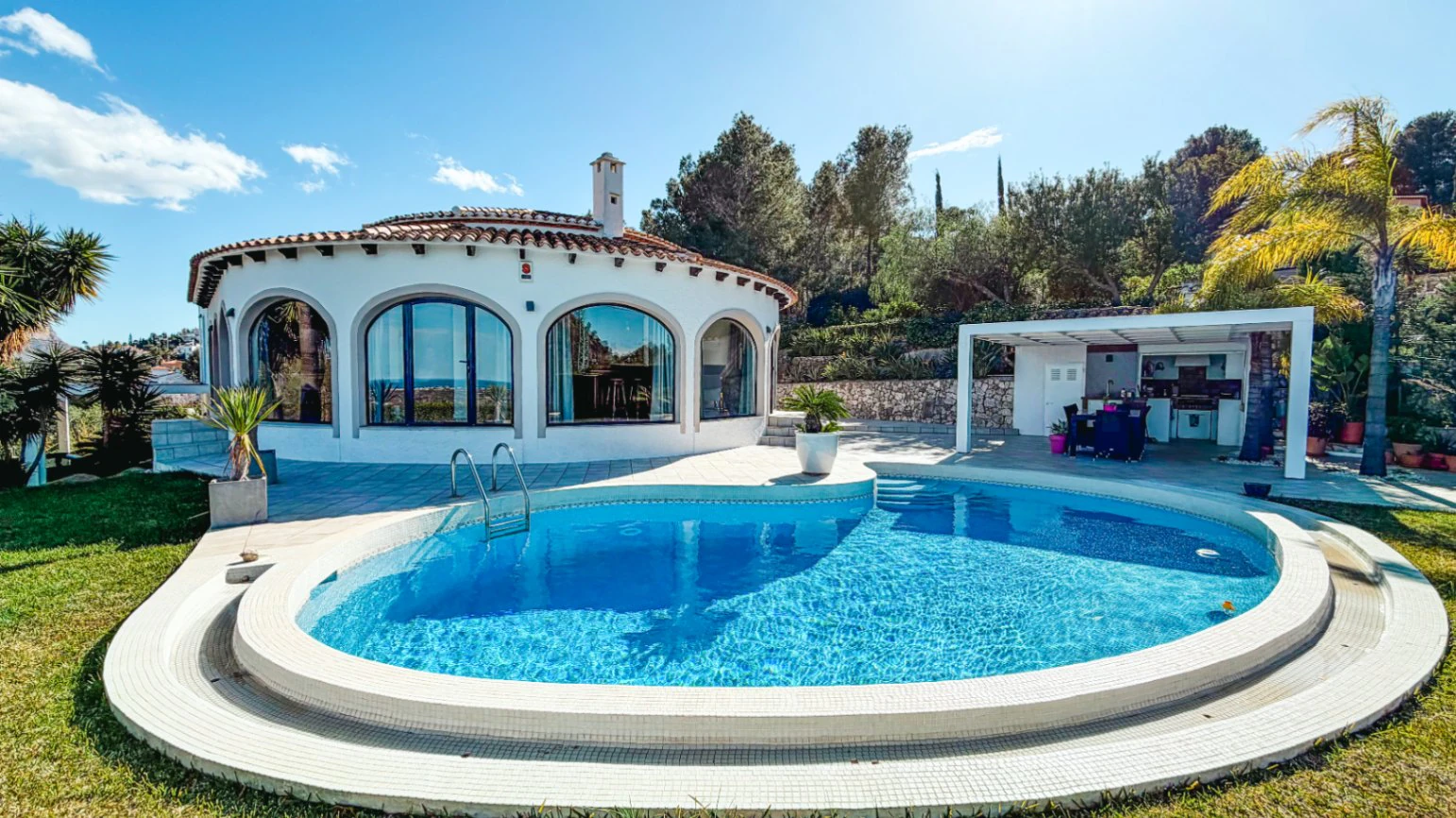 BP-8944S - Elegant villa with panoramic sea views for sale in la Sella Golf Resort, Costa Blanca