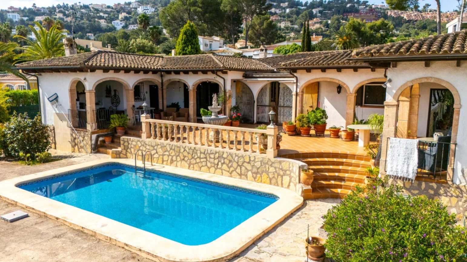Traditional Spanish finca with huge plot and endless potential for sale in La Sella Golf Resort, Pedreguer, Costa Blanca