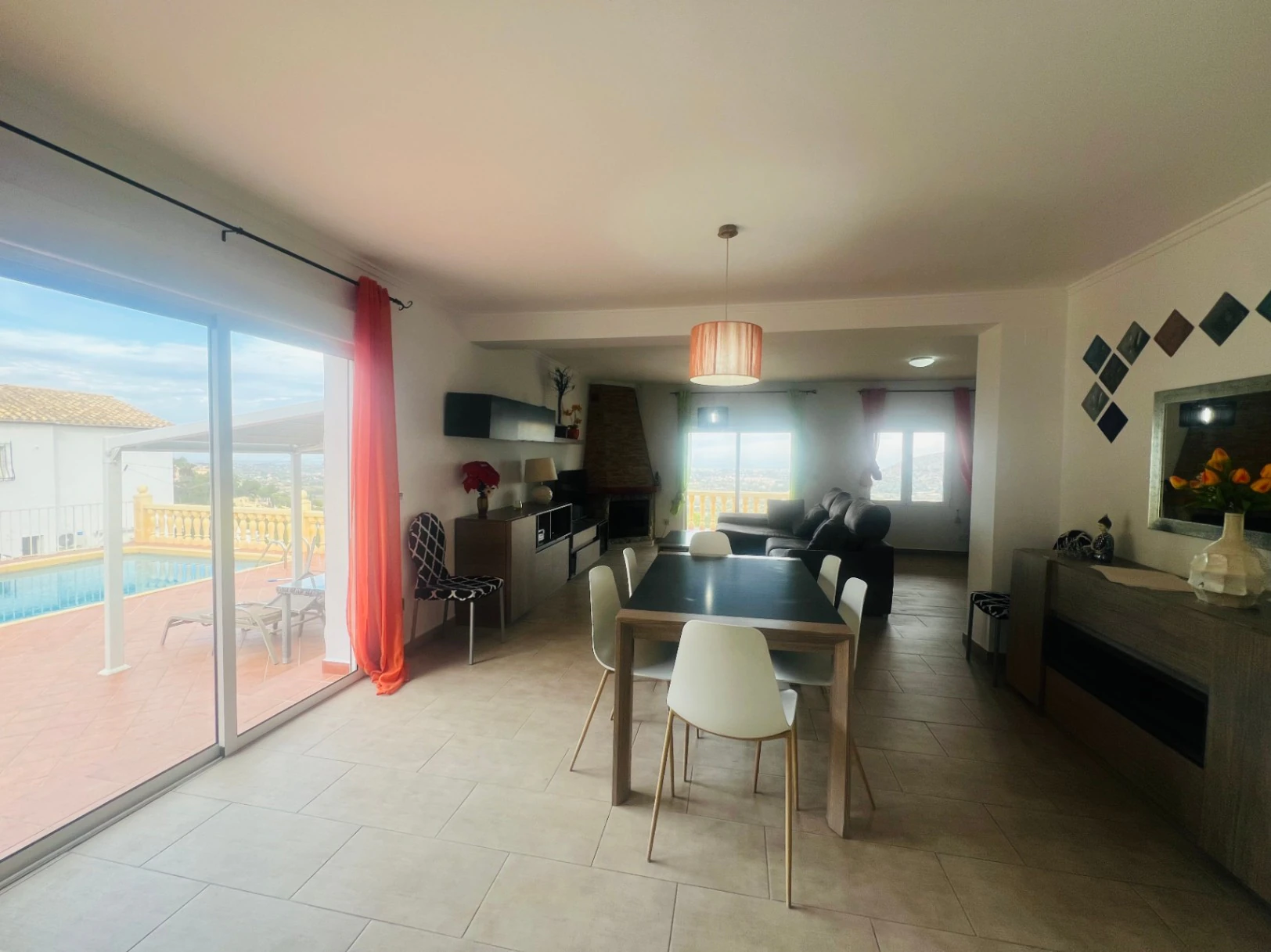 Villa with open sea views for sale in La Sella Golf Resort, Pedreguer, Costa Blanca
