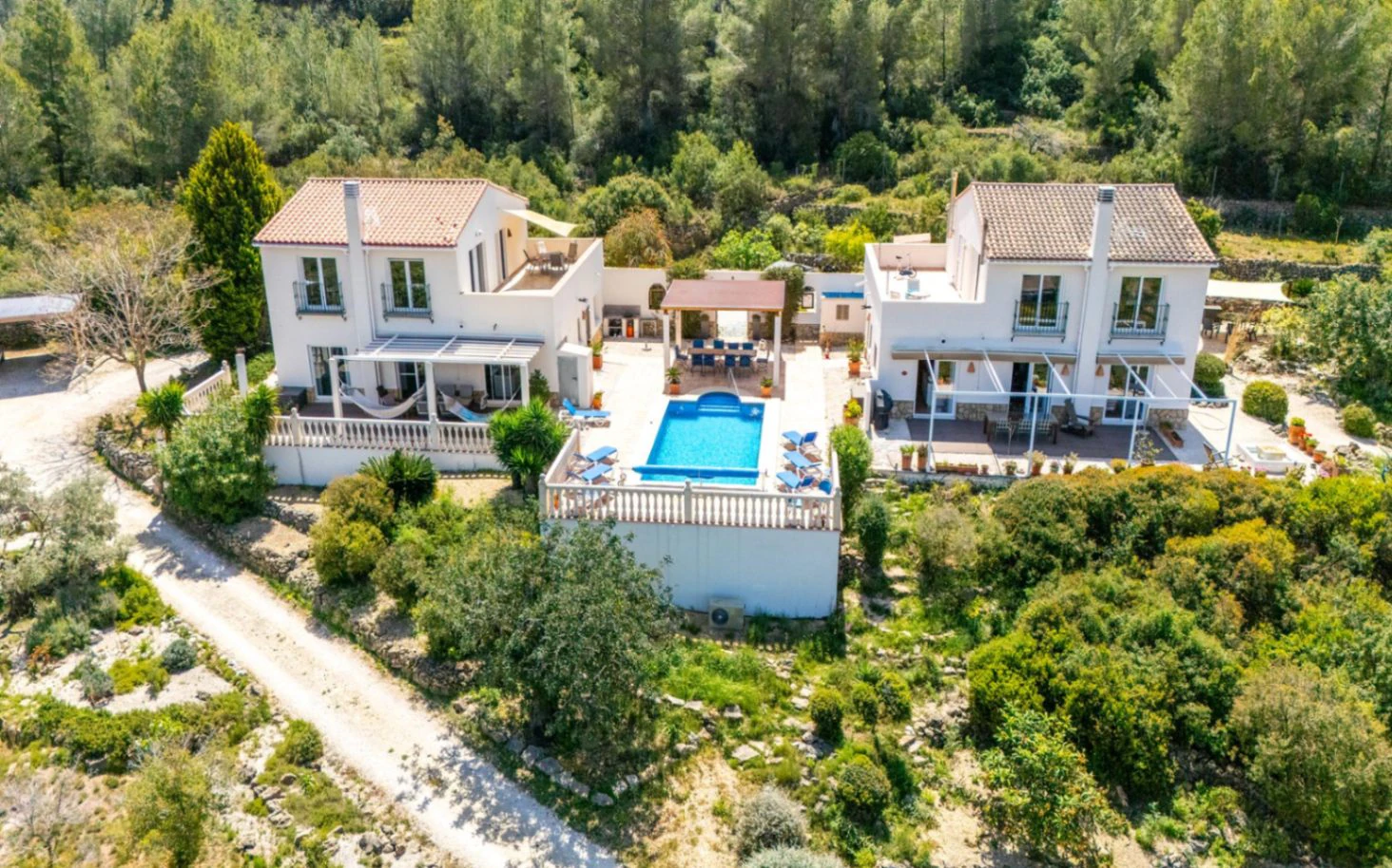 BP-116626 - Spacious villa on a unique plot with panoramic views surrounded by a nature park in Jesus Pobre, Denia, Costa Blanca.