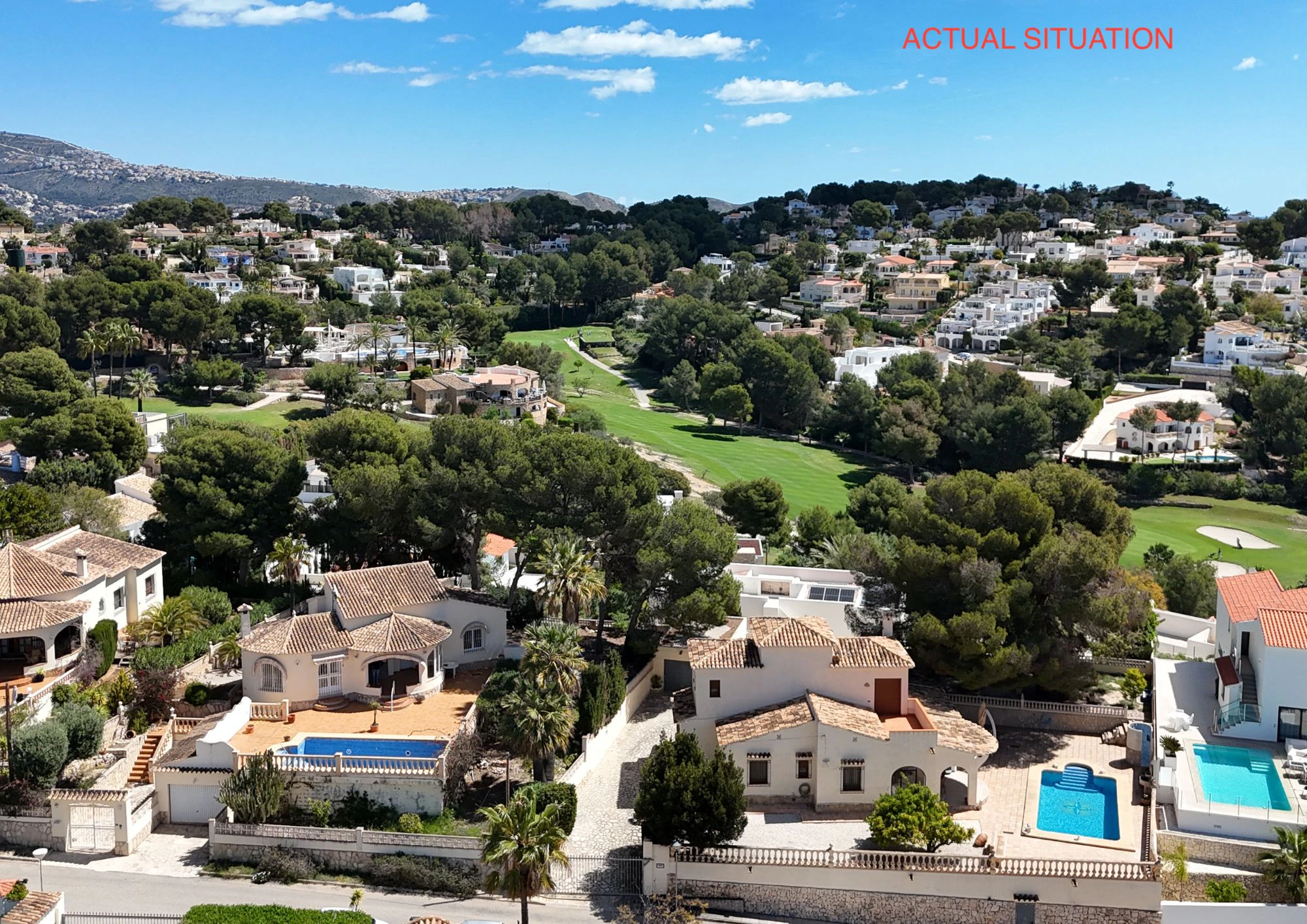 Exklusive Neubauvilla im Ibiza-Stil neben dem Ifach Golf Club – Benissa