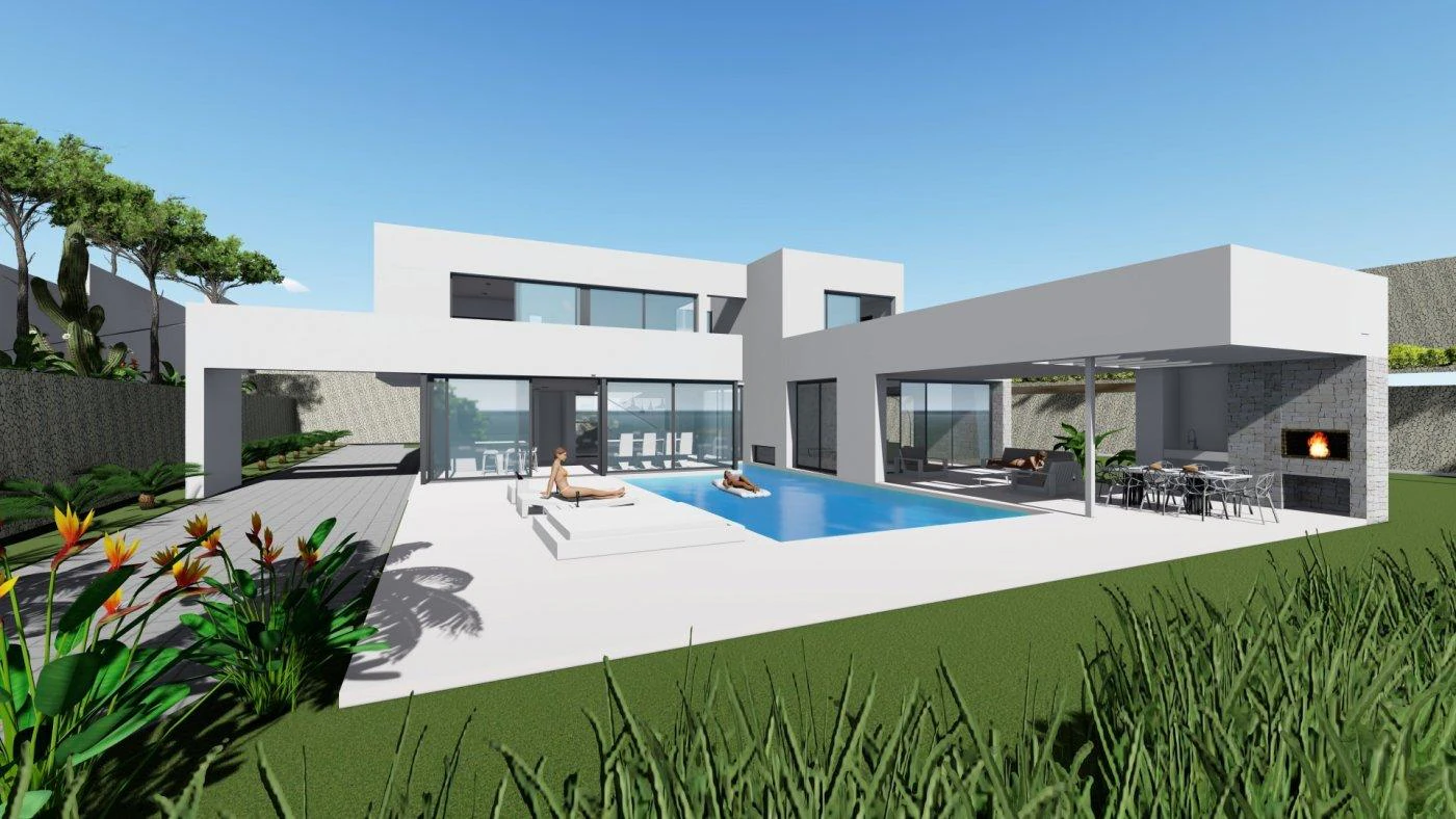 MIG21592 - PROJECT VILLA WITH POOL IN CALPE FOR SALE