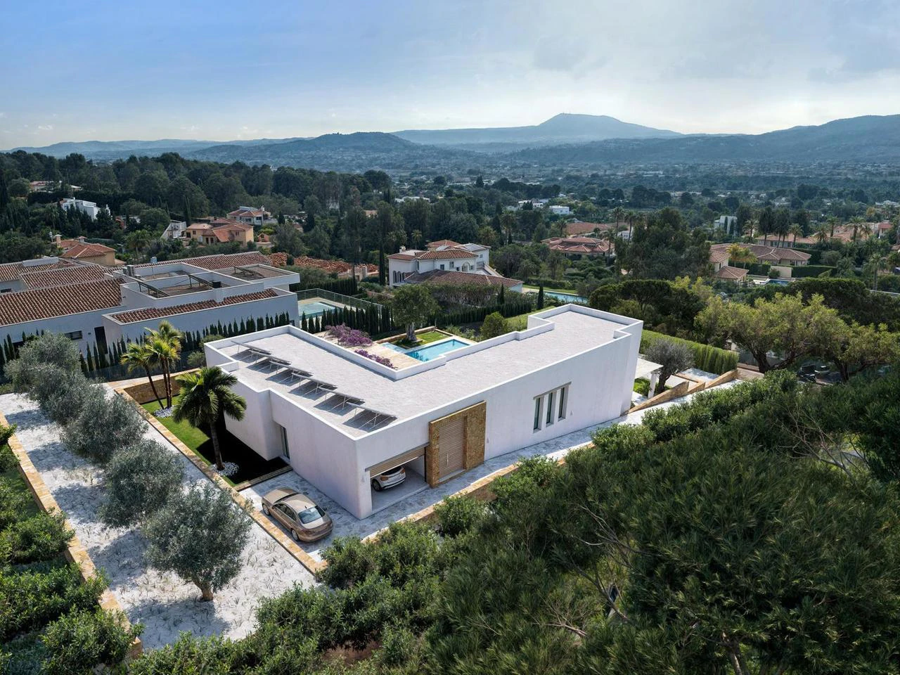 Impressive project of a new luxury villa in Jávea, Mongó area, Costa Blanca.