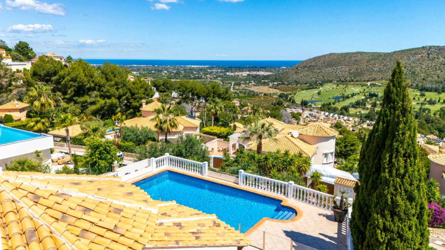 BP-751926 - Charming Mediterranean villa on a single floor with spectacular views of La Sella Golf Resort, Pedreguer, Costa Blanca.
