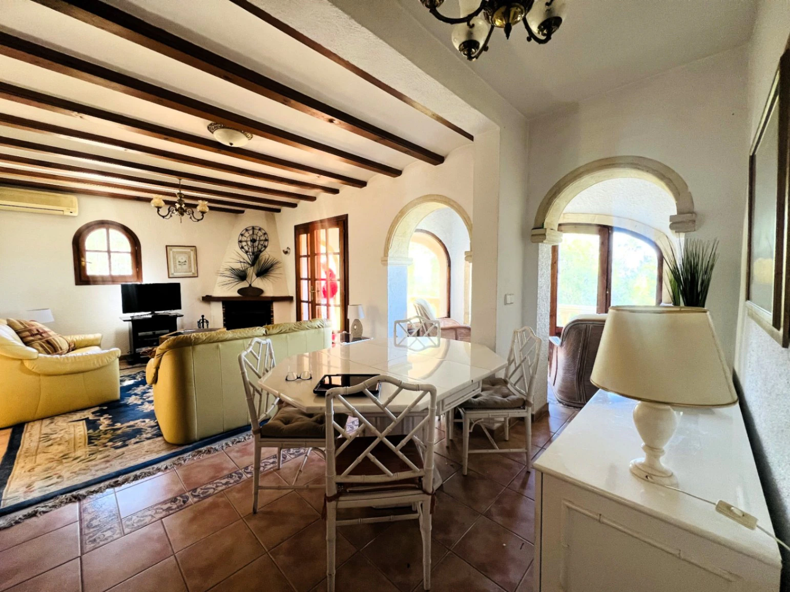 Sunny traditional villa in La Sella Golf Resort, Pedreguer, Costa Blanca