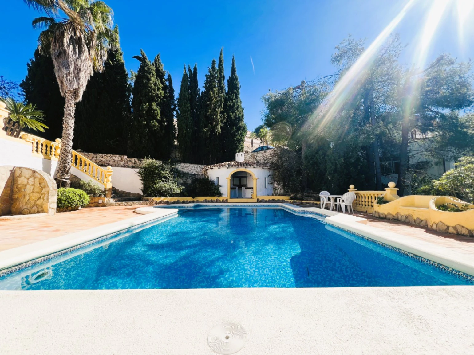 Sunny traditional villa in La Sella Golf Resort, Pedreguer, Costa Blanca