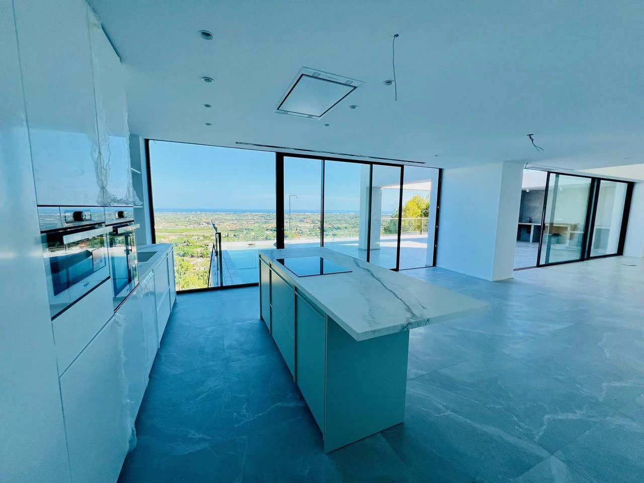 Magnificent newly built luxury villa with panoramic sea views for sale in La Sella Golf Resort, Pedreguer, Costa Blanca.