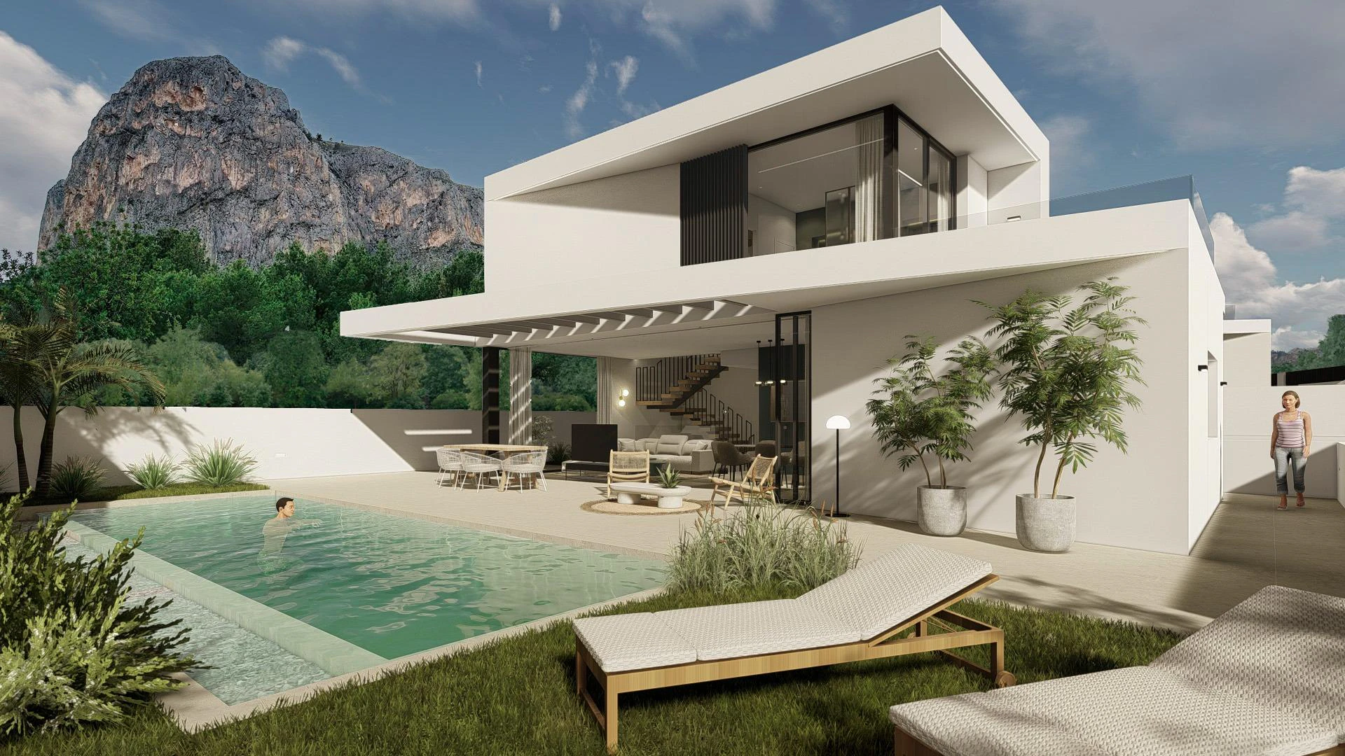 RML-01937 - CASA en POLOP (ALICANTE) con GRAN PISCINA y EXCELENTES CALIDADES